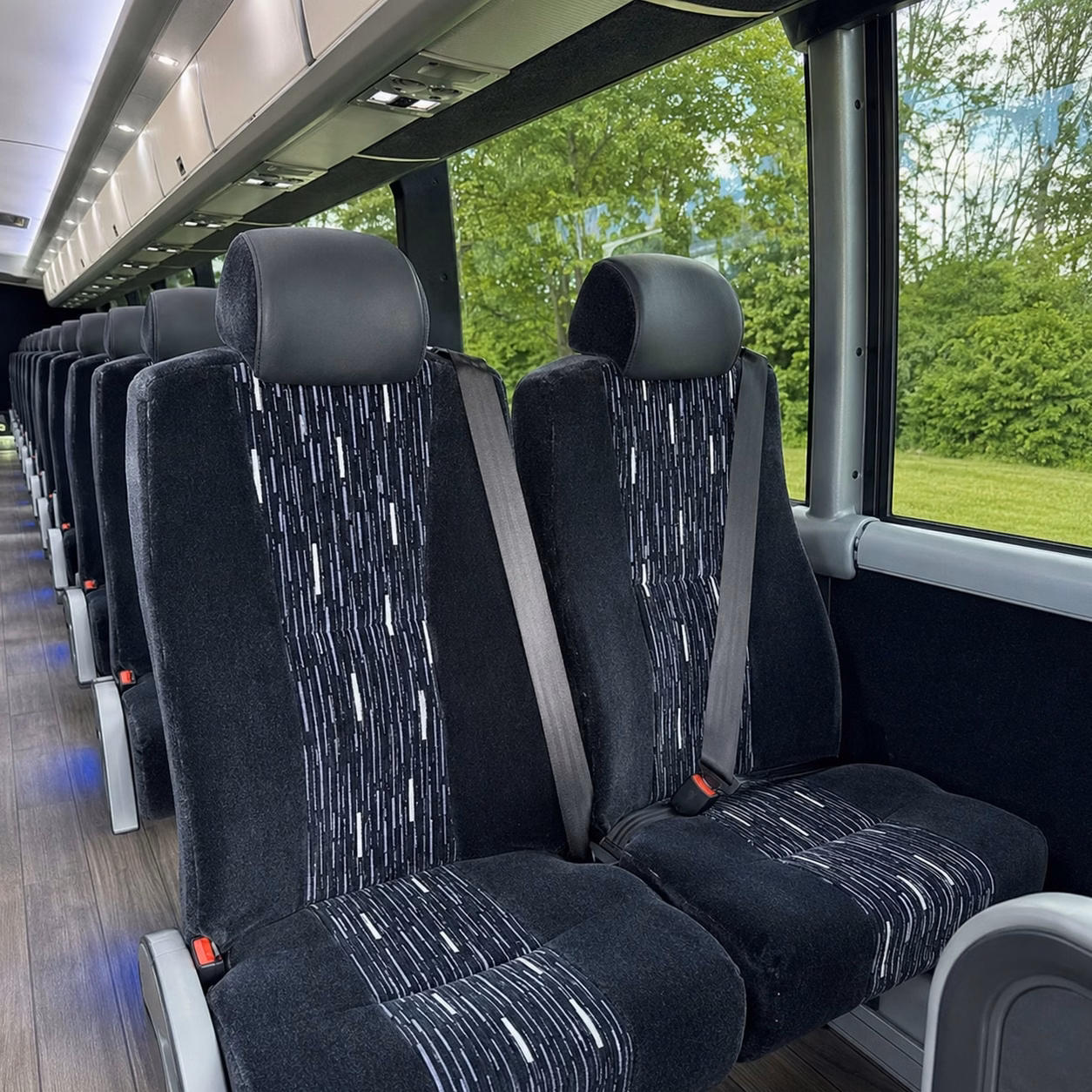 how bus type changes charter bus rental prices in paterson new jersey
