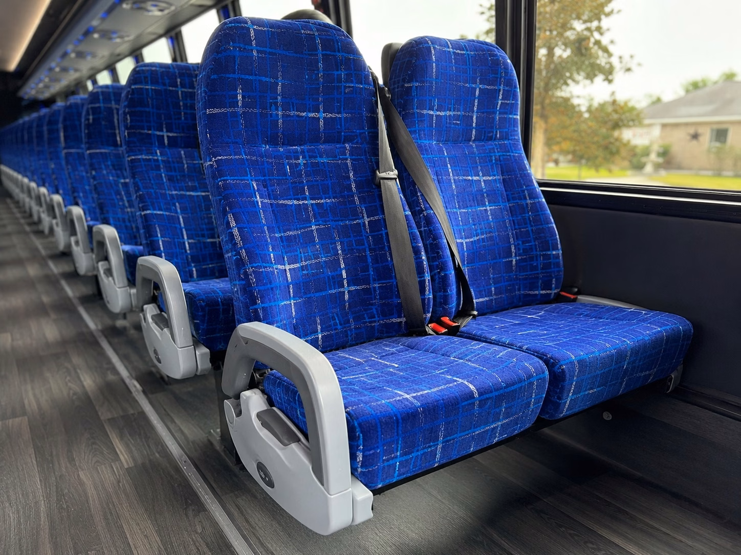 paterson charter bus interior